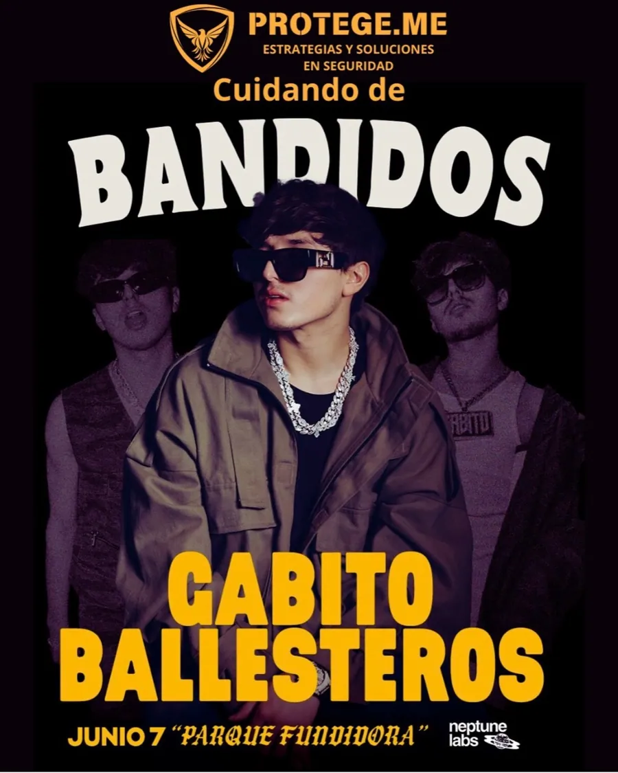 Gabito Ballesteros: experiencia de Protégeme en seguridad artística y eventos