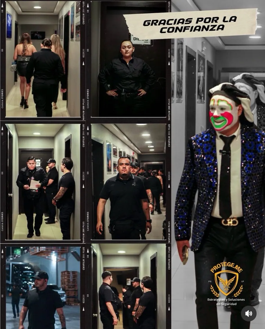 Operación en camerinos y accesos: experiencia de Protégeme en seguridad artística y eventos