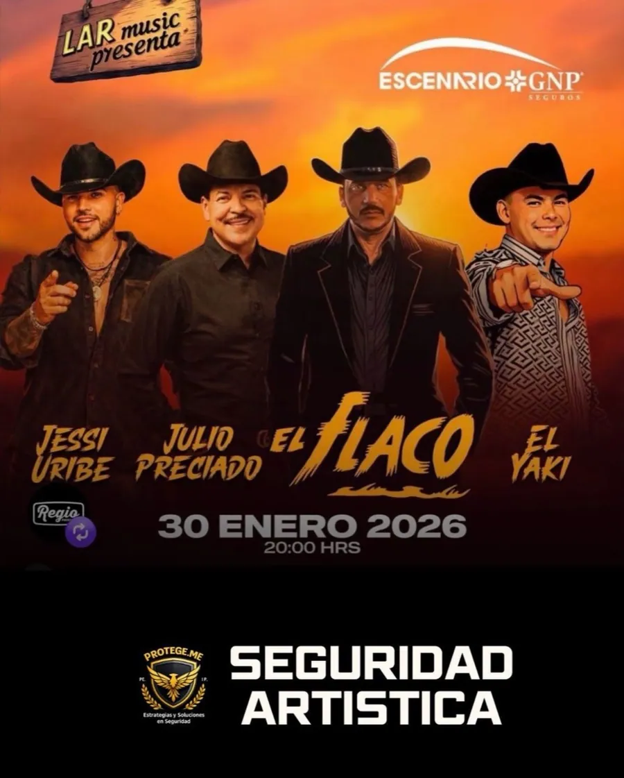 El Flaco y artistas invitados: experiencia de Protégeme en seguridad artística y eventos