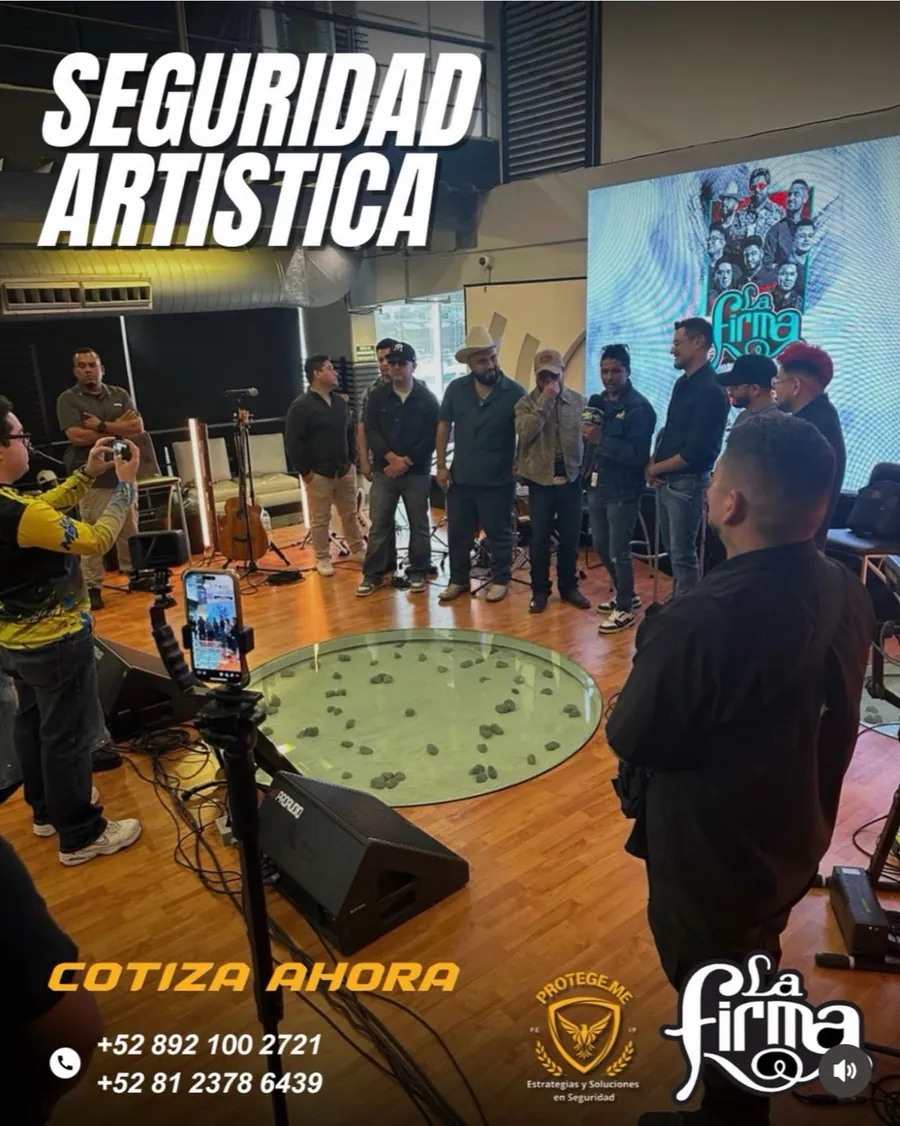 La Firma: experiencia de Protégeme en seguridad artística y eventos